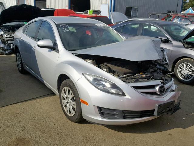 1YVHZ8BH8D5M14303 - 2013 MAZDA 6 SPORT SILVER photo 1