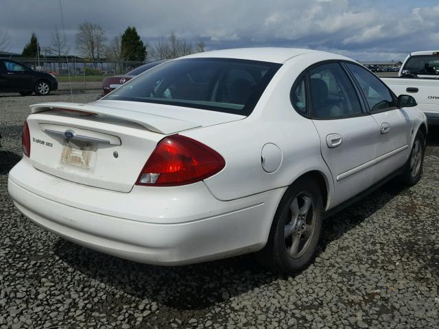 1FAFP55S82G127477 - 2002 FORD TAURUS SES WHITE photo 4