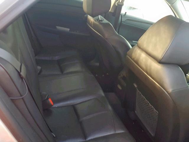 1G1ZE5EB7AF103228 - 2010 CHEVROLET MALIBU LTZ ვერცხლისფერი ფოტო 6