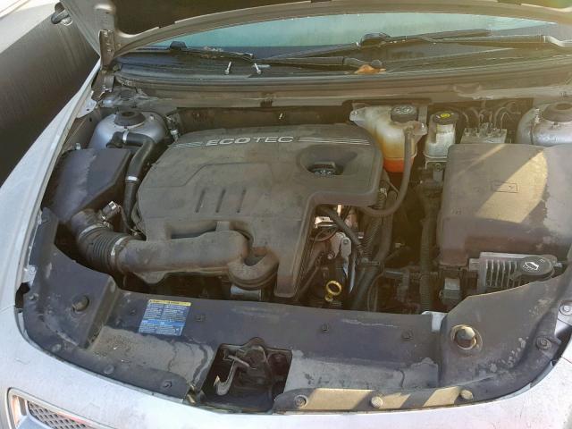 1G1ZE5EB7AF103228 - 2010 CHEVROLET MALIBU LTZ ვერცხლისფერი ფოტო 7