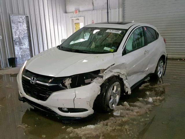 3CZRU6H50GM748862 - 2016 HONDA HR-V EX WHITE photo 2