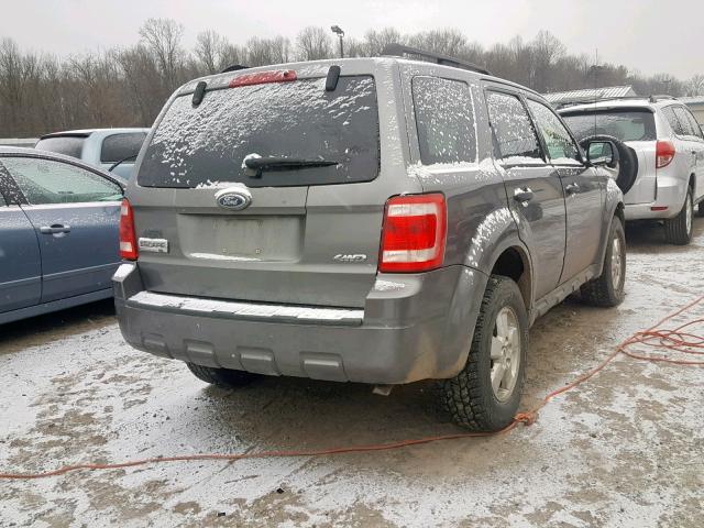 1FMCU93G19KC56689 - 2009 FORD ESCAPE XLT GRAY photo 4