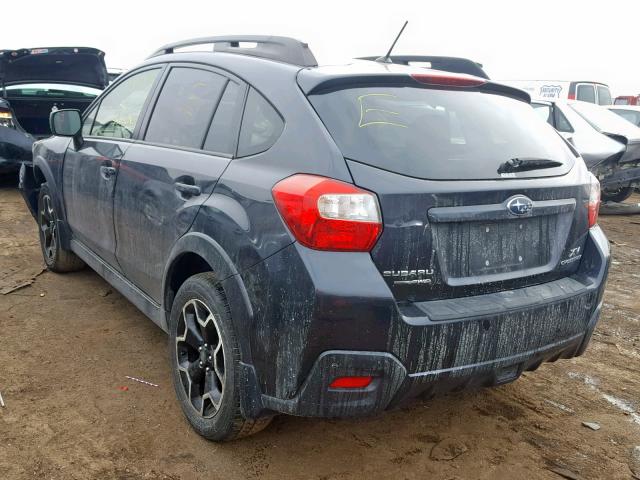 JF2GPAGC7E8338425 - 2014 SUBARU XV CROSSTR GRAY photo 3