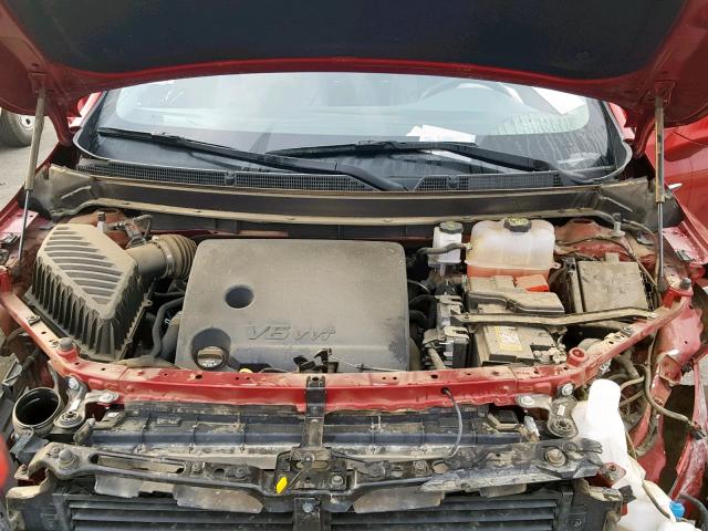 5GAERBKW2JJ140993 - 2018 BUICK ENCLAVE ES RED photo 7