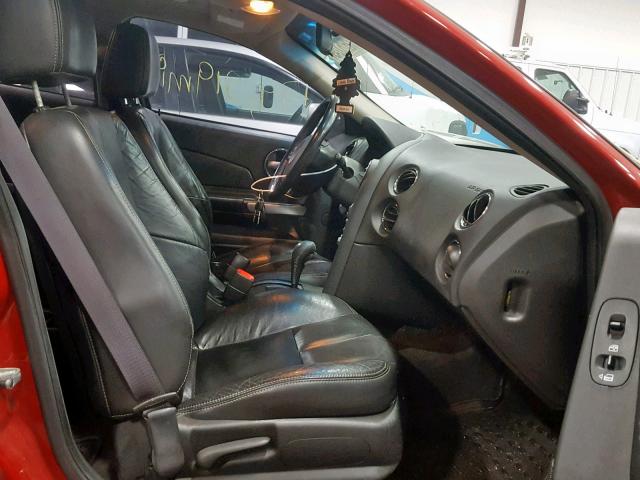 2G2WP552681120922 - 2008 PONTIAC GRAND PRIX RED photo 5