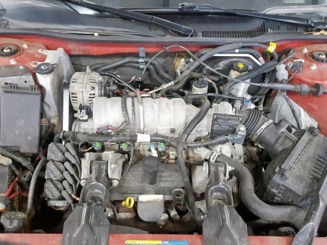 2G2WP552681120922 - 2008 PONTIAC GRAND PRIX RED photo 7