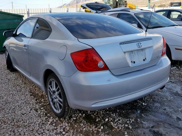 JTKDE167070216088 - 2007 TOYOTA SCION TC ვერცხლისფერი ფოტო 3