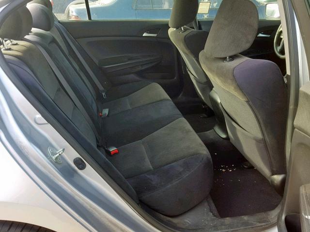 JHMCP26458C031073 - 2008 HONDA ACCORD LXP SILVER photo 6