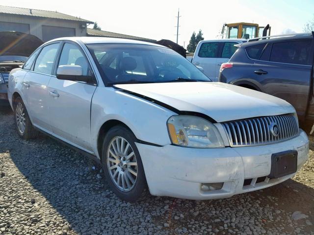 1MEHM42137G613833 - 2007 MERCURY MONTEGO PR WHITE photo 1