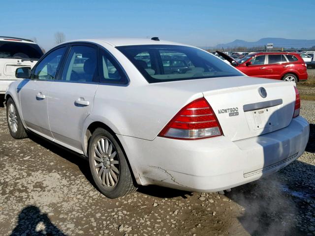 1MEHM42137G613833 - 2007 MERCURY MONTEGO PR WHITE photo 3