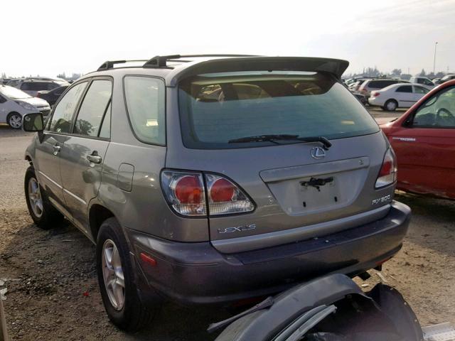 JTJGF10U230162770 - 2003 LEXUS RX 300 GRAY photo 3