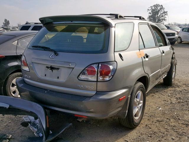 JTJGF10U230162770 - 2003 LEXUS RX 300 GRAY photo 4