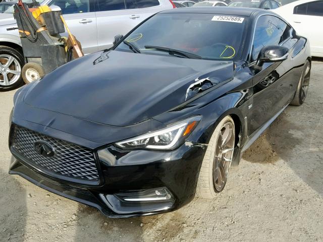 JN1FV7EK1HM611564 - 2017 INFINITI Q60 RED SP BLACK photo 2