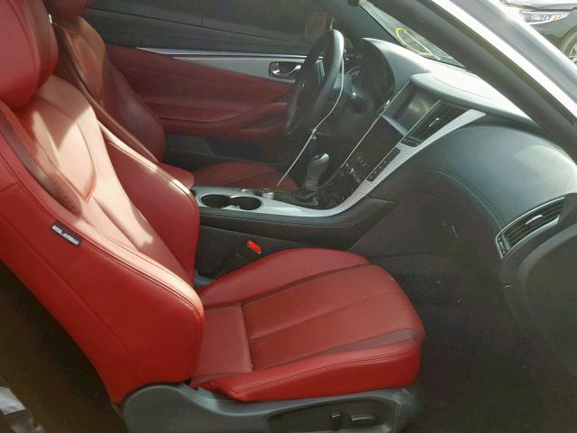 JN1FV7EK1HM611564 - 2017 INFINITI Q60 RED SP BLACK photo 5