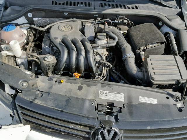 3VW2K7AJ4EM334259 - 2014 VOLKSWAGEN JETTA BASE WHITE photo 7
