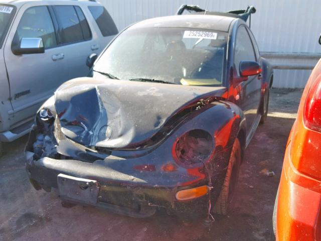 3VWDD21C7YM454570 - 2000 VOLKSWAGEN NEW BEETLE Qara foto 2