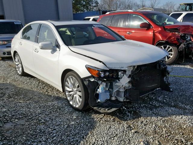 JH4KC1F97FC000739 - 2015 ACURA RLX ADVANC WHITE photo 1