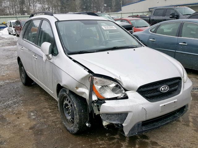 KNAFG526997252805 - 2009 KIA RONDO LX SILVER photo 1