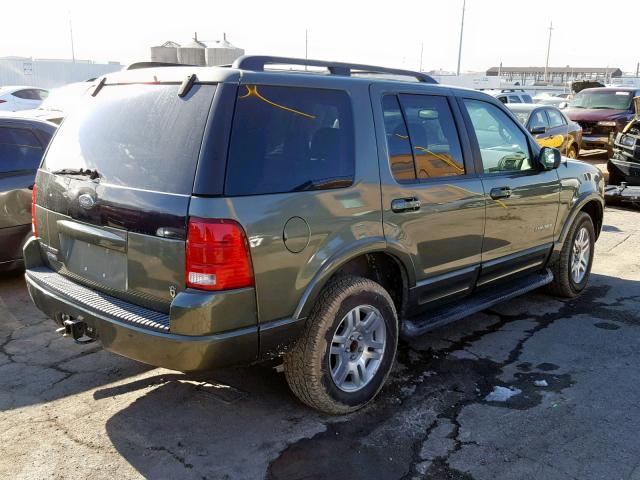 1FMDU75W62ZA97985 - 2002 FORD EXPLORER L GREEN photo 4