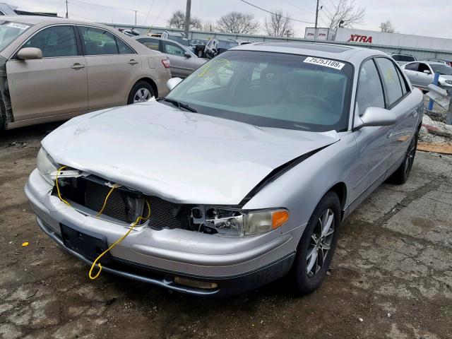 2G4WF521X41165247 - 2004 BUICK REGAL GS SILVER photo 2