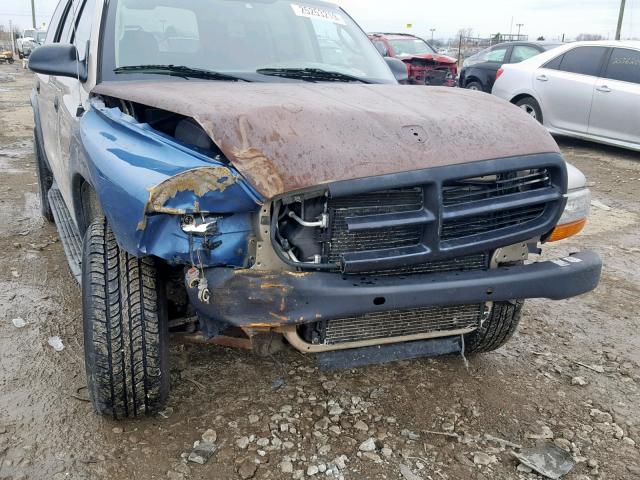 1D4HS38N93F521740 - 2003 DODGE DURANGO SP TAN photo 9