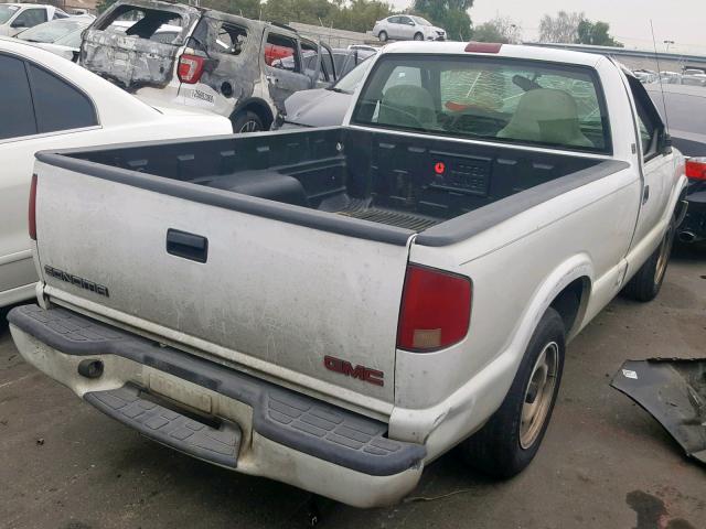 1GTCS1457Y8219375 - 2000 GMC SONOMA WHITE photo 4