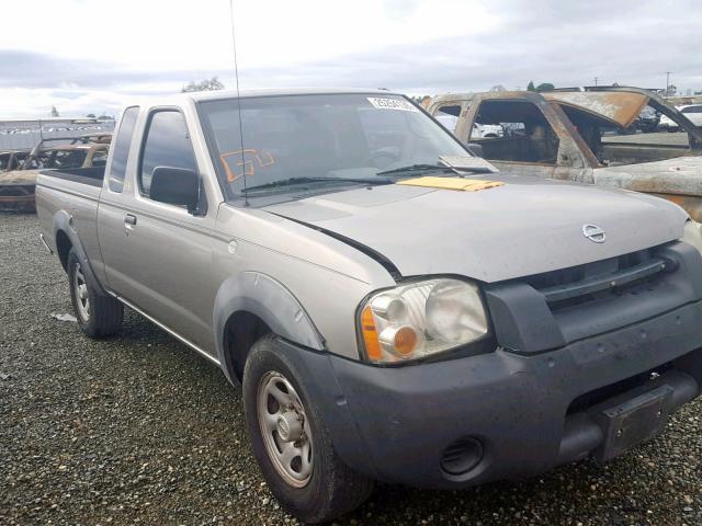 1N6DD26TX3C406905 - 2003 NISSAN FRONTIER K GRAY photo 1