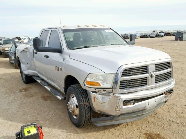 3C63DRGL8CG190059 - 2012 DODGE RAM 3500 S SILVER photo 1