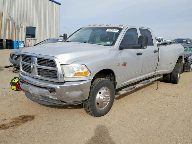 3C63DRGL8CG190059 - 2012 DODGE RAM 3500 S SILVER photo 2