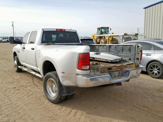 3C63DRGL8CG190059 - 2012 DODGE RAM 3500 S SILVER photo 3