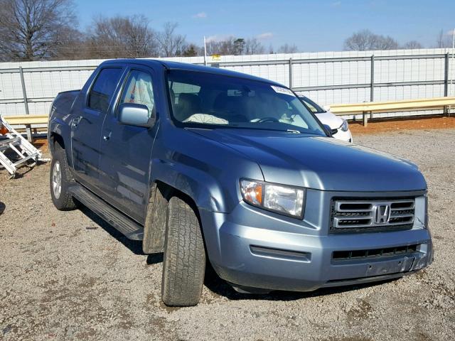 2HJYK16558H538735 - 2008 HONDA RIDGELINE BLUE photo 1