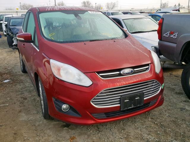 1FADP5CU6EL507103 - 2014 FORD C-MAX PREM RED photo 1