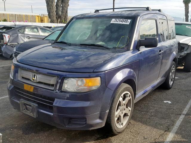 5J6YH18918L011453 - 2008 HONDA ELEMENT SC ORANGE photo 2