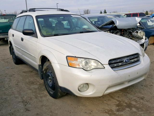 4S4BP61C367321686 - 2006 SUBARU LEGACY OUT WHITE photo 1