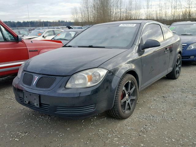 1G2AL18F187256990 - 2008 PONTIAC G5 BLACK photo 2