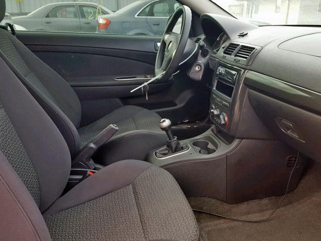 1G2AL18F187256990 - 2008 PONTIAC G5 BLACK photo 5