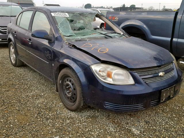 1G1AT58H697174929 - 2009 CHEVROLET COBALT LT BLUE photo 1