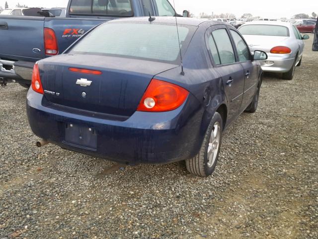 1G1AT58H697174929 - 2009 CHEVROLET COBALT LT BLUE photo 4