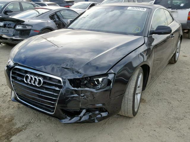 WAULFAFR5DA021625 - 2013 AUDI A5 PREMIUM BLACK photo 2