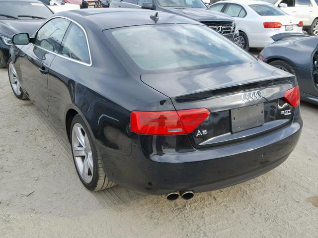 WAULFAFR5DA021625 - 2013 AUDI A5 PREMIUM BLACK photo 3