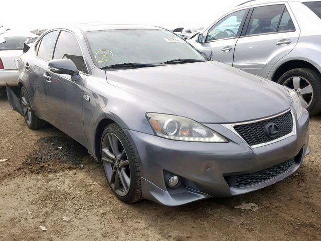 JTHBF5C24C5176928 - 2012 LEXUS IS 250 GRAY photo 1