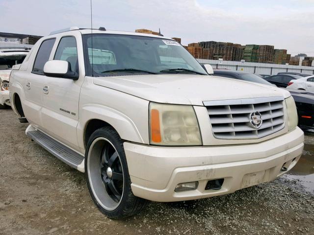 3GYEK62N44G181742 - 2004 CADILLAC ESCALADE E WHITE photo 1