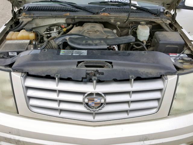 3GYEK62N44G181742 - 2004 CADILLAC ESCALADE E WHITE photo 7