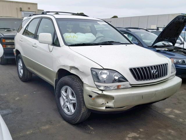 JT6GF10UXY0059176 - 2000 LEXUS RX 300 WHITE photo 1