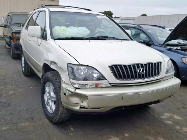 JT6GF10UXY0059176 - 2000 LEXUS RX 300 WHITE photo 9