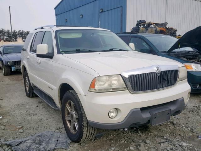 5LMEU88H44ZJ30179 - 2004 LINCOLN AVIATOR 白色 照片 1