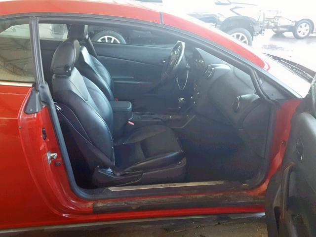 1G2ZH351674184189 - 2007 PONTIAC G6 GT RED photo 5