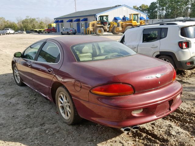 2C3AC56G61H580255 - 2001 CHRYSLER LHS MAROON photo 3