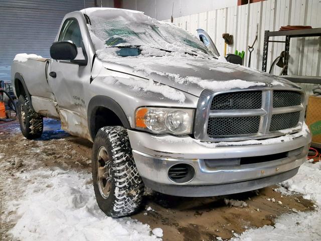 3D7KU26693G803285 - 2003 DODGE RAM 2500 S SILVER photo 1