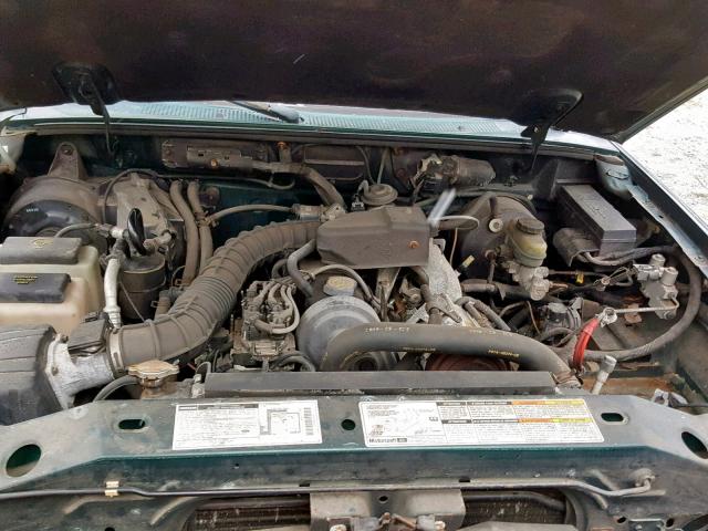 4F4YR12C6WTM37487 - 1998 MAZDA B2500 GREEN photo 7